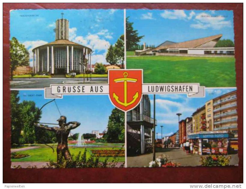 Ludwigshafen - Mehrbildkarte - Ludwigshafen