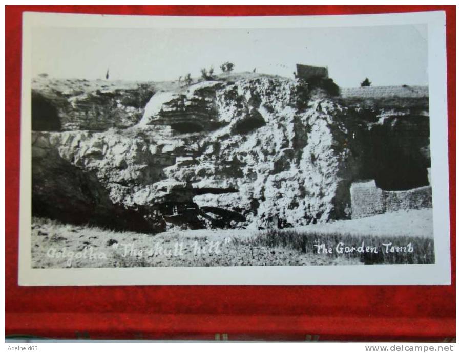 Lot 3 Real Photo, Echte Foto, Vraie Photo Golgotha The Garden Tomb - Israel