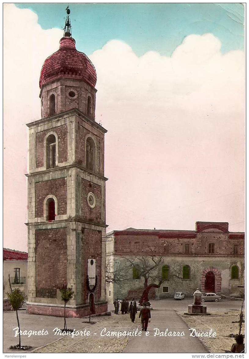 FRAGNETO MONFORTE  -  Campanile E Palazzo Ducale. - Benevento