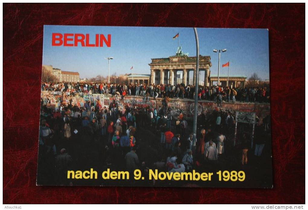 BERLIN  BRANDENBURG NACH DEM 9 NOVEMBER 1989 CHUTE DU MUR DE BERLIN - Brandenburg