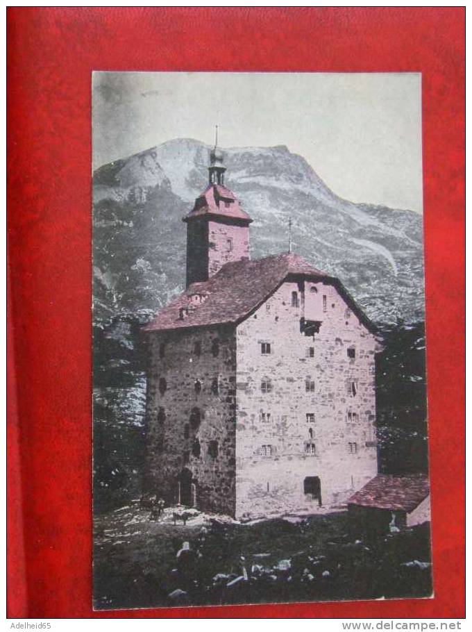 Carte Americ. Ca 1910 The Hospice In Simplon. Swiss Alps - Simplon