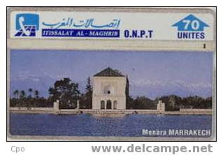 # MOROCCO 6 Menara Marrakech 70 Landis&gyr   Tres Bon Etat - Marokko