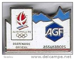 Albertville 92 Partenaire Officiel AGF Assurances - Administrations