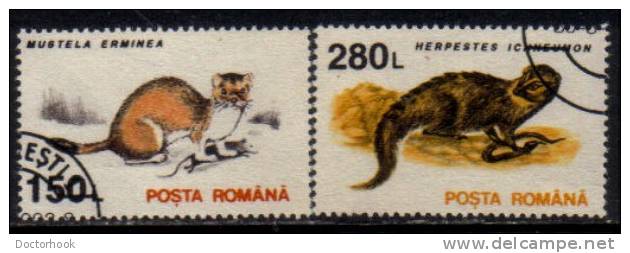 ROMANIA   Scott #  3835-44  VF USED - Gebruikt