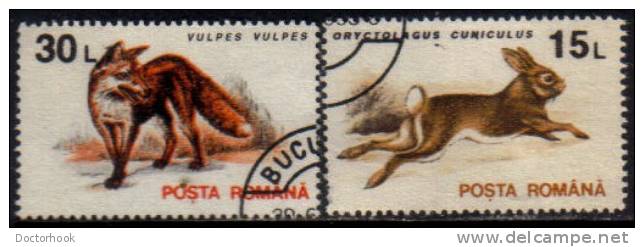 ROMANIA   Scott #  3835-44  VF USED - Gebraucht
