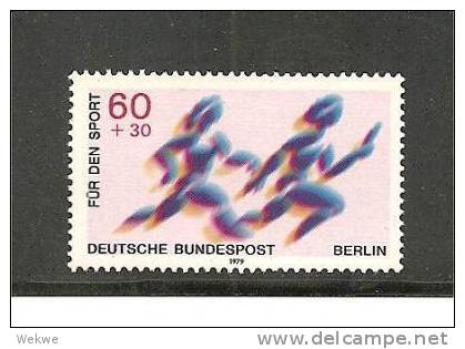 DSP636/ Sporthilfe 1979, Staffellauf Mi.nr. 396 DD (Doppeldruc In Der  Inschrift) ** - Ungebraucht