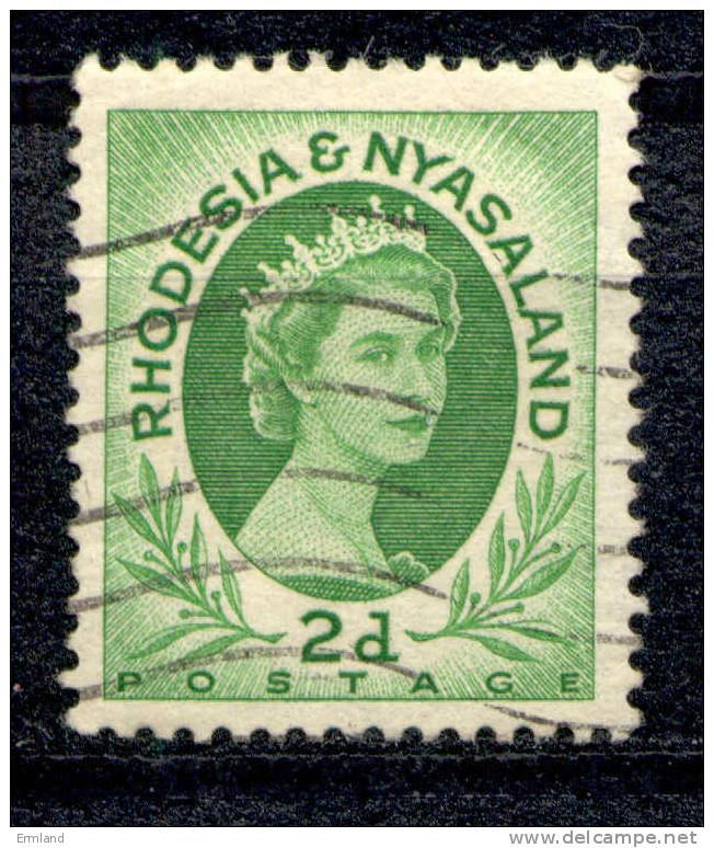 Rhodesia & Nyasaland 1954 - Michel Nr. 3 O - Rhodesia & Nyasaland (1954-1963)