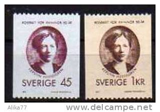 SUEDE        Neuf **     Y. Et T.   N° 683 Et 684          Cote:  1,40 Euros - Unused Stamps