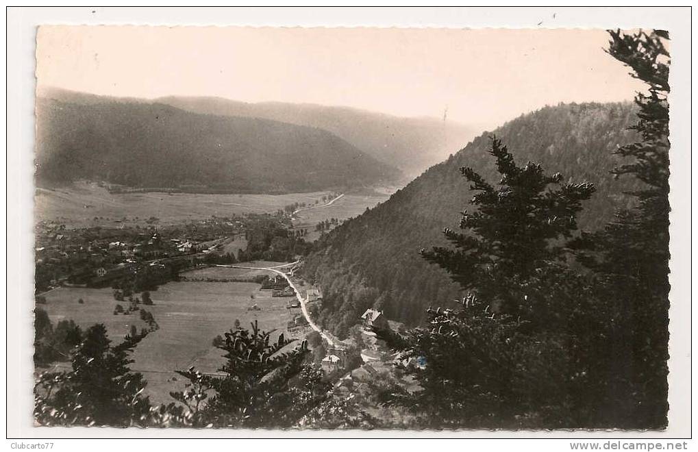 Celles-sur-Plaine (88) : Vue Sur Le Bourg Et Ménelle  En 1958. - Andere & Zonder Classificatie