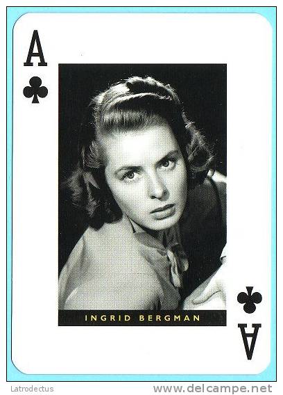 Great Movie Stars From The Golden Age Of Cinema - Ingrid Bergman - Kartenspiele (traditionell)