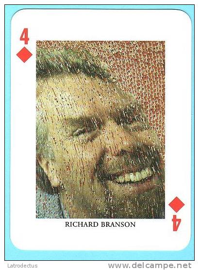 Famous Faces - Richard Branson - Speelkaarten