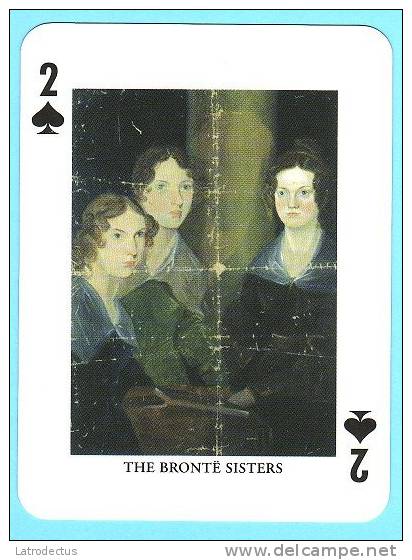 Famous Faces - The Bontë Sisters - Playing Cards (classic)