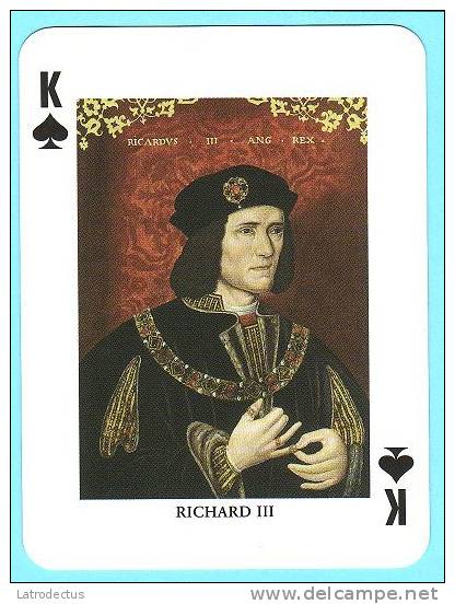 Famous Faces - Richard III - Playing Cards (classic)