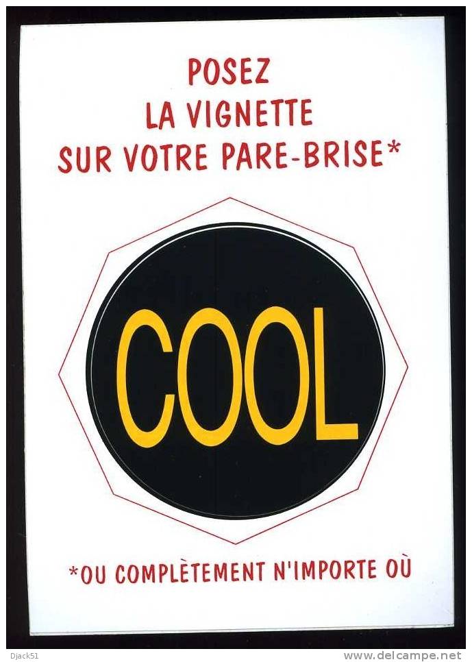 AUTOCOLLANT / COOL - Stickers