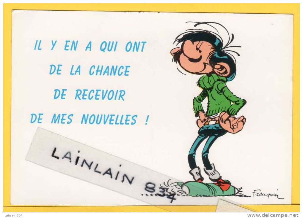 - 463 - LAGAFFE - By Franquin - 1995, IL Y EN A QUI ONT DE LA CHANCE DE RECEVOIR DE MES..!, Non écrite,  Bon état. - Bandes Dessinées