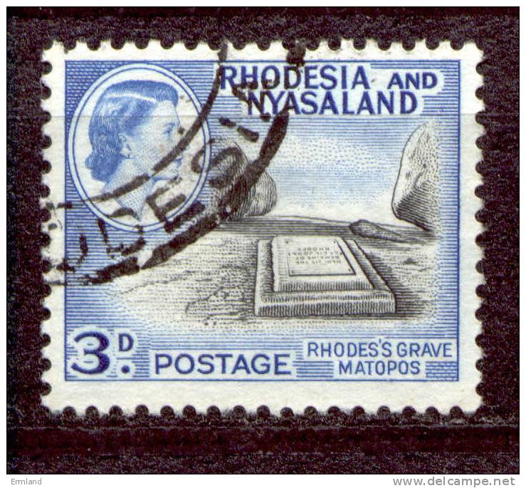Rhodesia & Nyasaland 1959 - Michel Nr. 23 O - Rodesia & Nyasaland (1954-1963)