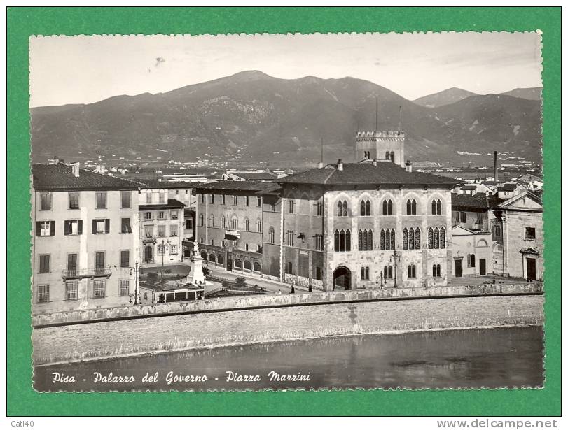 CARTOLINA-PISA-PALAZZO DEL GOVERNO-PIAZZA MAZZINI - Pisa