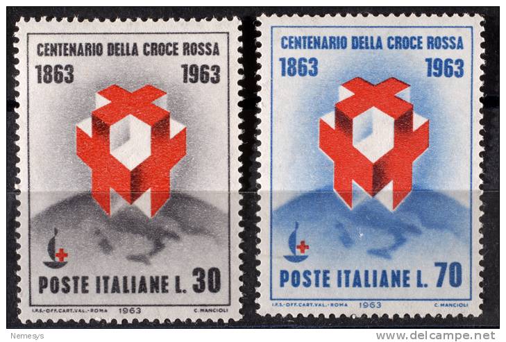 1963 CROCE ROSSA INTERNAZIONALE MNH**(S. 963) - Croce Rossa