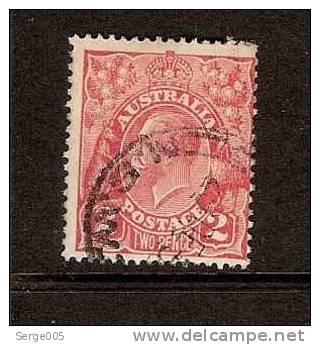 AUSTRALIE  OBLITERE * VENTE No   XD  /  35   KING George V  Small Multiple  WMK Perf. 13.5 X 12.5 - Used Stamps