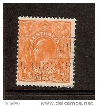 AUSTRALIE  OBLITERE * VENTE No   XD  /  42   KING George V  C Of A   WMK Perf. 13.5 X 12.5 - Used Stamps