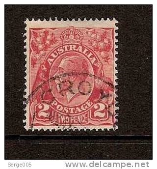 AUSTRALIE  OBLITERE * VENTE No   XD  /  45   KING George V  C Of A   WMK Perf. 13.5 X 12.5 - Used Stamps