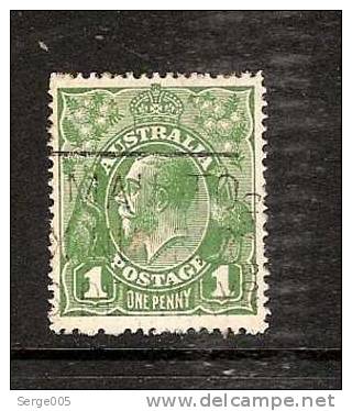 AUSTRALIE  OBLITERE * VENTE No   XD  /  58   KING George V  Petit  Multiple   WMK Perf. 14 - Usati