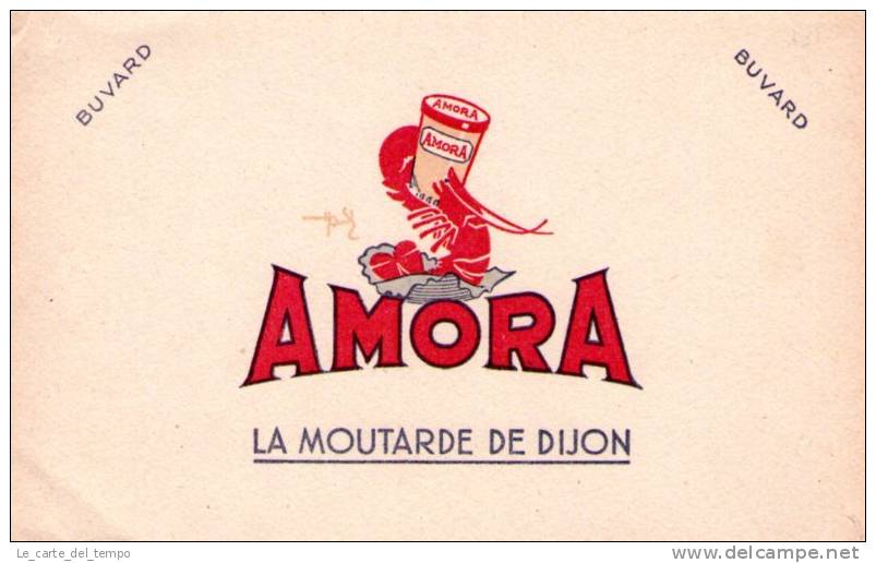 BUVARD: Moutarde AMORA - Food