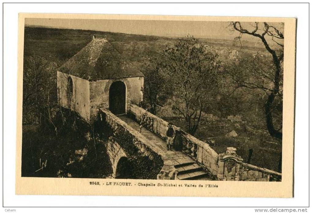 LE FAOUET 56 CHAPELLE ST MICHEL ET VALLEE DE L´ELLEE - Faouët