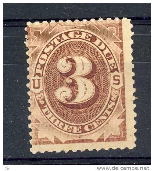 USA  -  Taxes  :  Yv  3  * - Postage Due