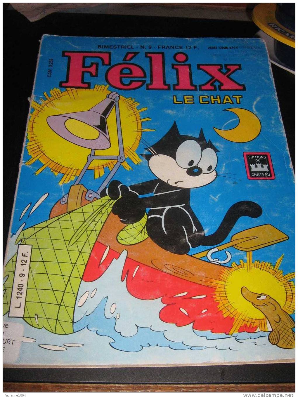 BD FELIX LE CHAT BIMESTRIEL N° 9 AVRIL / MAI 1987 BANDE DESSINEE - Autre Magazines