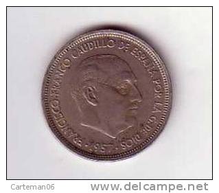 Pièce D'Espagne - 50 Pesetas - 1957 - 50 Peseta