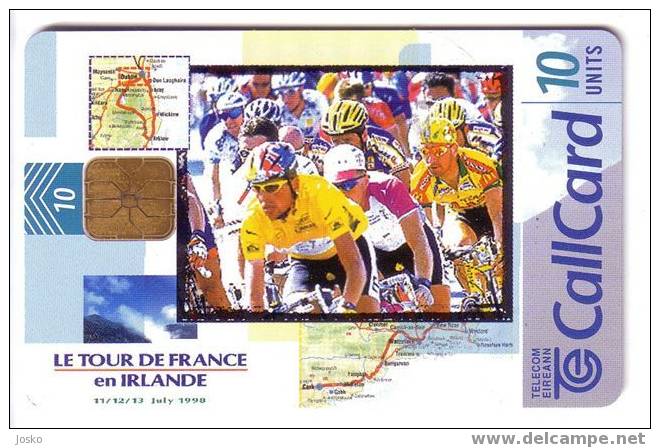 CYCLISME  Le Tour De France En Irlande ( Ireland ) Cycling Vélo Radsport Ciclismo Bike Bicycle Cycle Bicyclette - Irlanda