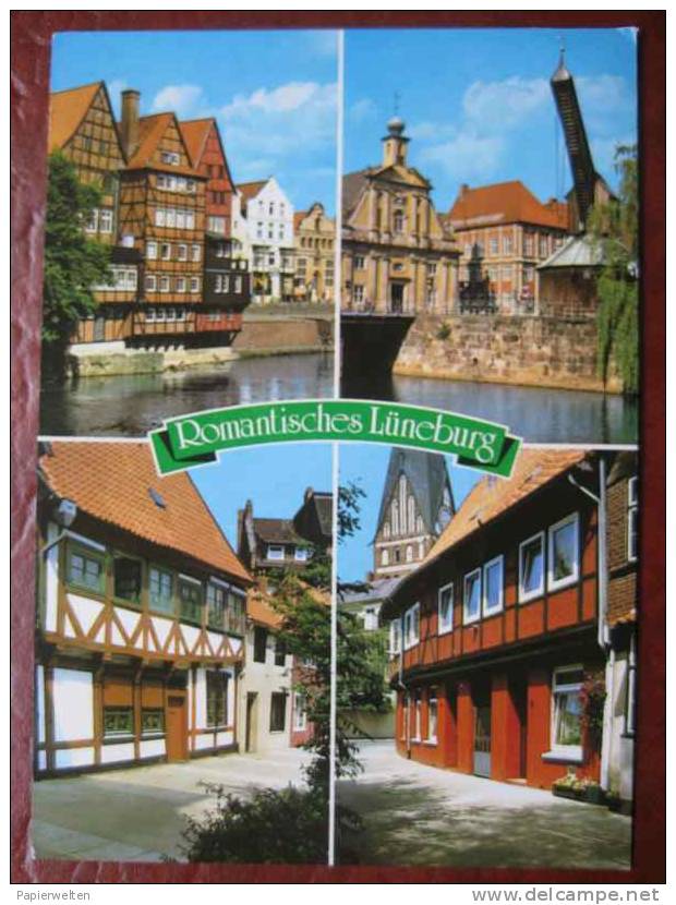 Lüneburg - Mehrbildkarte Romantisches - Lüneburg