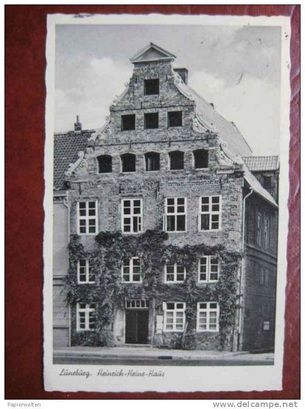 Lüneburg - Heinrich Heine Haus / Zensur - Lüneburg