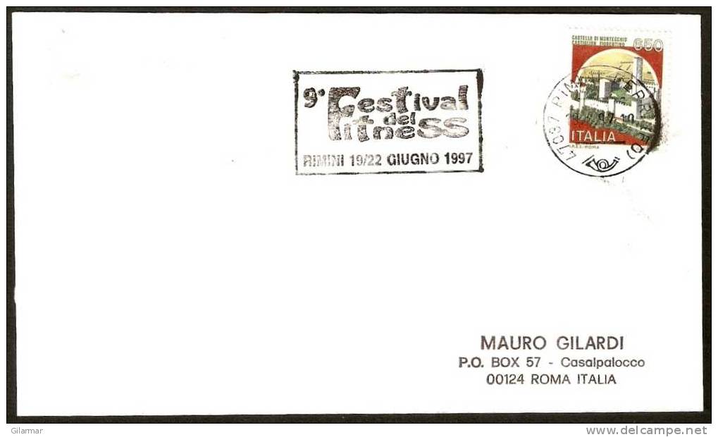 WEIGHTLIFTING - ITALIA RIMINI 1997 - 9° FESTIVAL DEL FITNESS - CARD - Haltérophilie