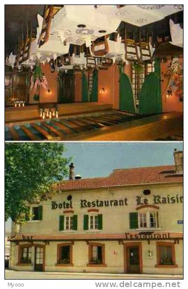 01 PONT De VAUX Hotel Restaurant Le Raisin Chazot Gilles - Pont-de-Vaux