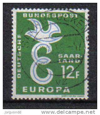 CEPT-1958-Saarland (439)-gestempelt,o - 1958