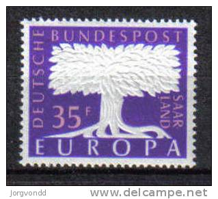 CEPT-1957-Saarland (403)-postfrisch,** - 1957