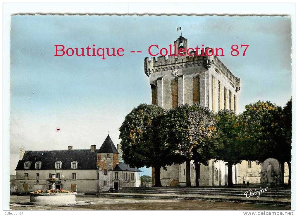 17 - PONS - MONUMENT EMILE COMBES + CHATEAU & DONJON - Edition THEOJAC 283-2 - DOS VISIBLE - Pons