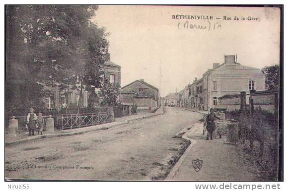 51 BETHENIVILLE Rue De La Gare Enfants - Bétheniville