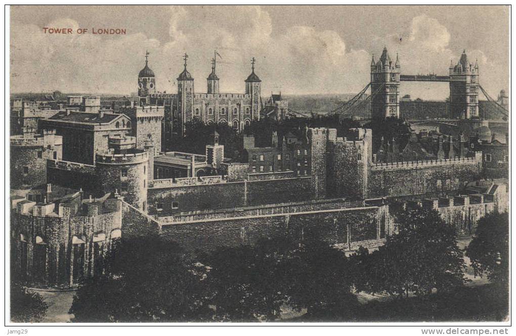 U.K., London, Tower Of London, 1924 - Tower Of London