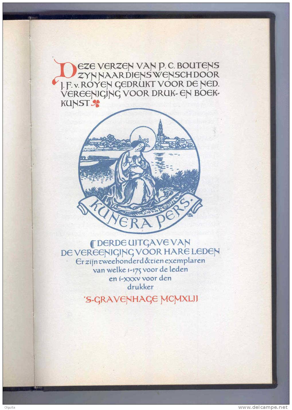 Boek NEDERLAND - Jean - François Van Royen (PTT Direkteur) 1878-1942 , Door Hammacher , 1947,189 Blz Gebonden --  B0/166 - Sonstige & Ohne Zuordnung