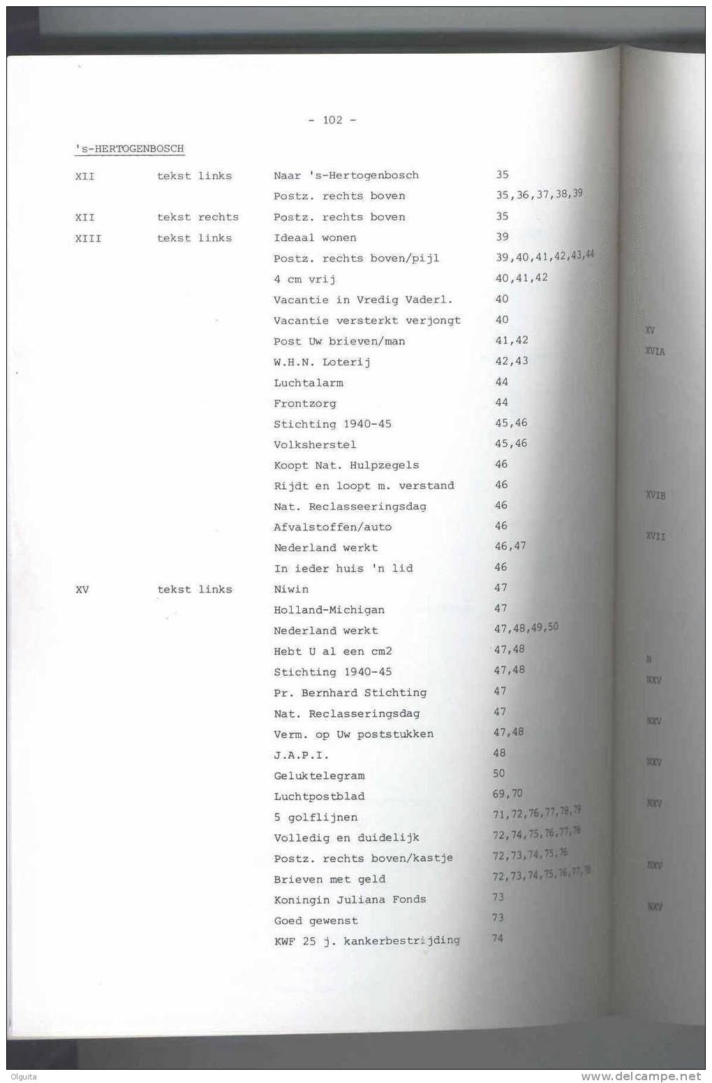 Boek NEDERLAND - De Machinestempels Van Nederland , Door F.W. Van Der Wart ,1981, + Supp.1984 , 203 + 34 Blz  --  B0/177 - Sonstige & Ohne Zuordnung