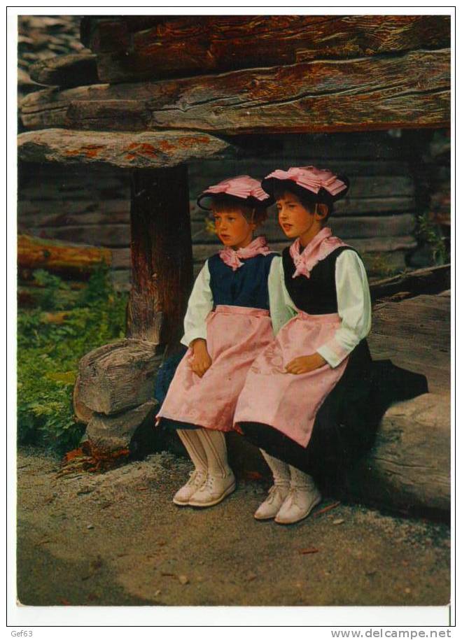 Costumes Du Valais - Val D'Anniviers (1975) - Costumes