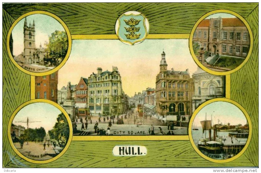 Hull - City Square - Multi View - Hull