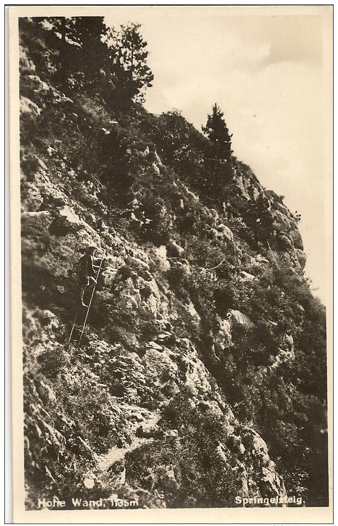 Hubertushaus Hohewand Springelsteig 1927 - Fotografie