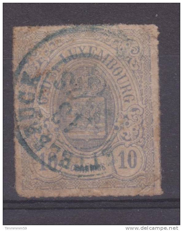 Lot N°9108  N°17, Oblit Bleu - 1859-1880 Armoiries