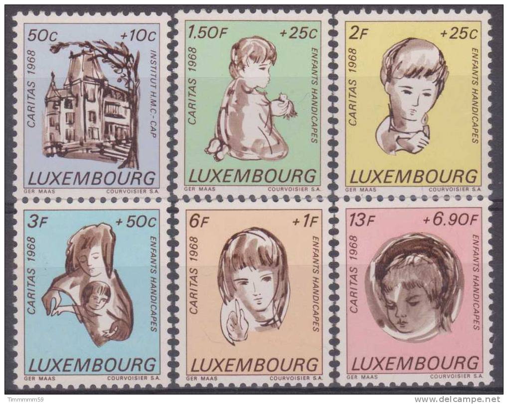 Lot N°9129  Série Complété  N°729 Au N°734  Neuf Sans Charniére 1 Choix - Usados