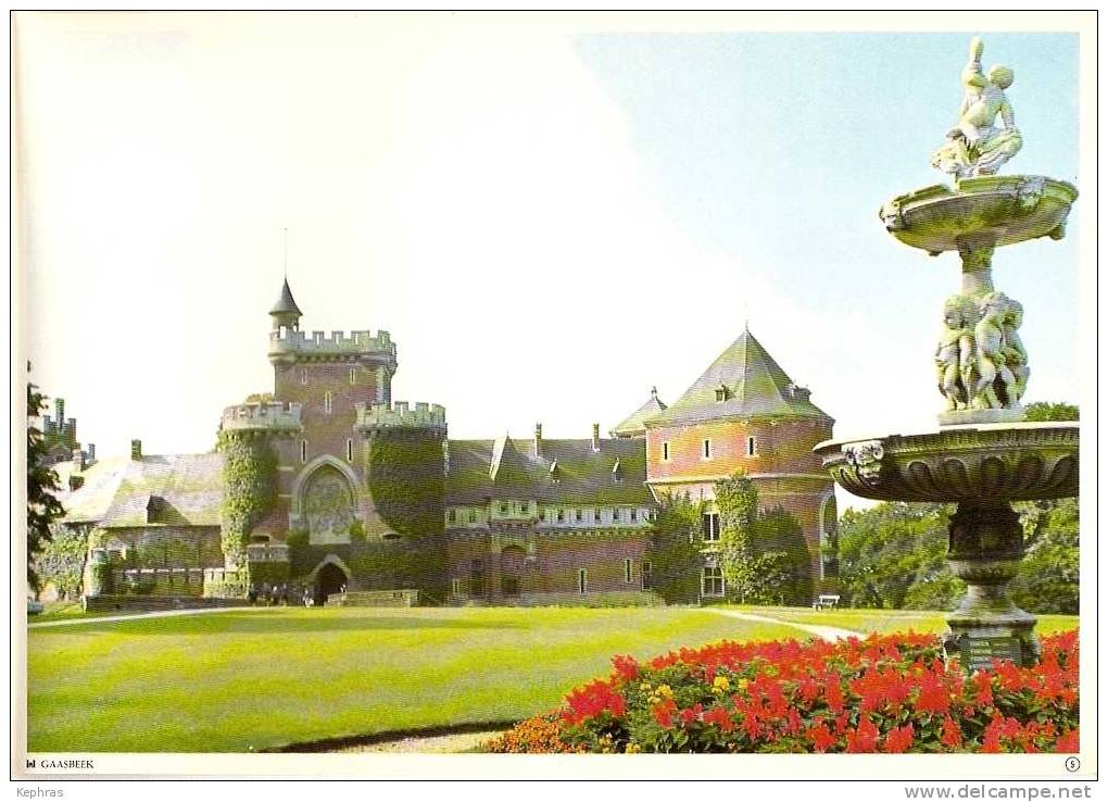 LE CHATEAU DE GAASBEEK - GAESBEEK - Superbe Document Format A4 Papier Fort - Collection ELF N° 5 - 1971 - - Lennik