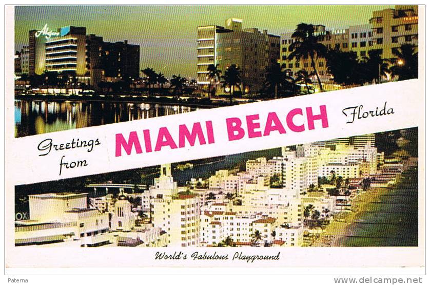 Postal,  HIALEAH 1968 (USA), Post Card, - Briefe U. Dokumente